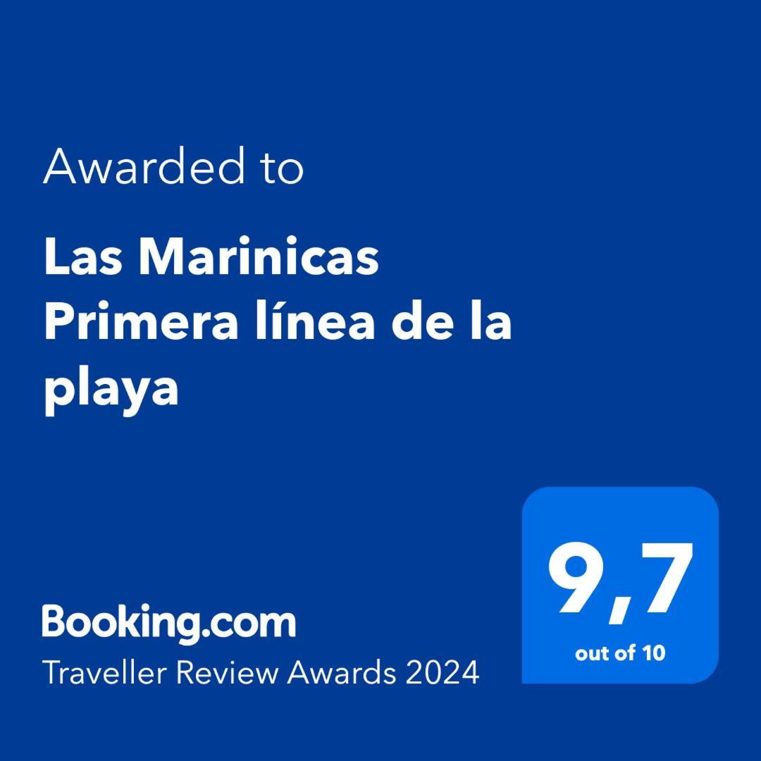 Las Marinicas Primera Linea De La Playa Карбонерас Экстерьер фото